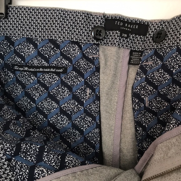 Ted baker London volvek classic fit trousers size 31 R - Picture 8 of 9